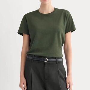 The Box-Cut Tee in Essential Cotton